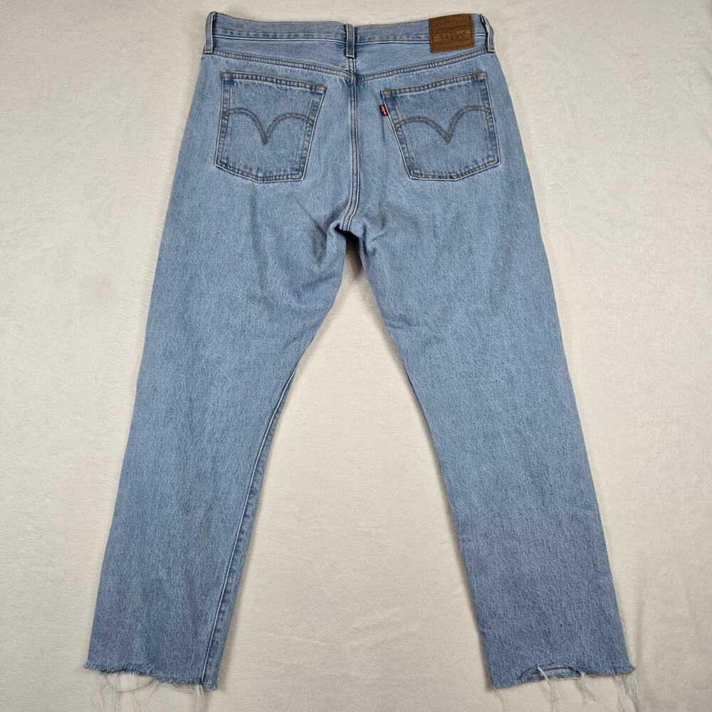 Levi's Premium Wedgie Straight Big E (new collection) Womens 32 0729 - Picture 2 of 13